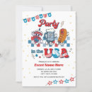 Search for 4th of july birthday invitations Party in the usa