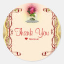 Search for red roses birthday stickers Elegant