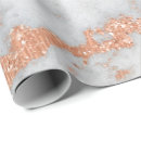 Search for rose gold and white wrapping paper For her