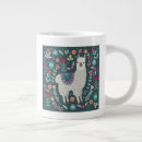 Search for cartoon llama mugs South america