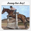 Search for jumping horse stickers Equestrian