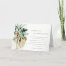 Search for palm tree thank you cards Botanical