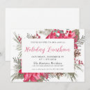 Search for luncheon christmas invitations Rustic