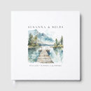 Search for mountain wedding guest books Pine trees