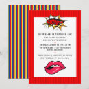 Search for 1950s party cards invites Retro