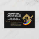 Search for house painting service business cards Residential