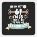Search for forty first birthday stickers Old