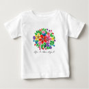 Search for flowers baby shirts For kids