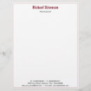 Search for text business stationery Professional