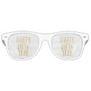 Search for happy new year sunglasses Gold