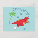 Search for cute triceratops postcards Dinosaur