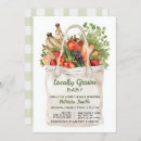 Search for farmers market baby shower invitations Vegetables