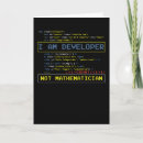 Search for developer cards Programming