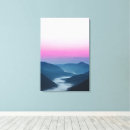 Search for pink sky canvas prints Sunrise