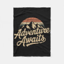 Search for adventure awaits blankets Wildlife camping
