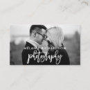 Search for script wedding business cards Photographer