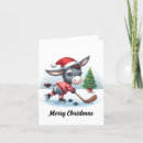 Search for funny donkey christmas cards Winter