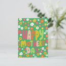 Search for flowers retro postcards Modern