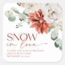Search for elegant winter stickers Red