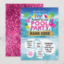 Search for pink pineapple invitations Pool