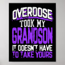 Search for grandson posters Overdose awareness colour