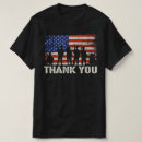 Search for thank you veterans tshirts Military