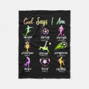 Search for religious blankets Bible verse