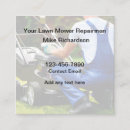 Search for lawn mower business cards Modern