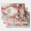 Search for vintage santa christmas wrapping paper Fun