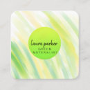 Search for environment business cards Green
