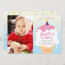 Search for icecream birthday invitations Summer