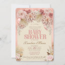 Search for dried florals baby shower invitations Pampas grass