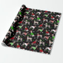 Search for german christmas wrapping paper Dog