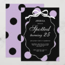 Search for spotted invitations For her