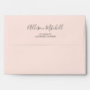 Search for wedding mailing accessories Blush pink