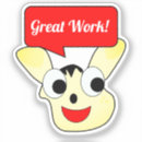 Search for well done stickers Encouragement