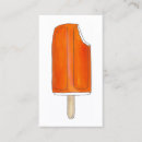 Search for ice cream business cards Popsicle