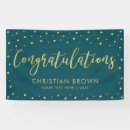 Search for green and gold graduation decor Congratulations