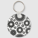 Search for vector key rings Black and white