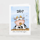 Search for 26th birthday cards Cartoon
