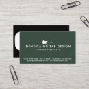 Search for string guitar business cards Band