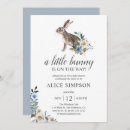 Search for blue baby shower invitations Winter