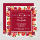 Search for bright floral bridal shower invitations Brunch and bubbly