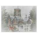Search for victorian christmas tablecloths Santa claus
