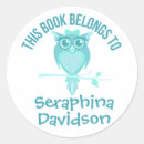 Search for owl bookplates White