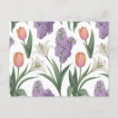 Search for lilacs postcards Floral pattern