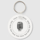 Search for microphone key rings Singer