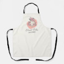 Search for love logo aprons Baked with love