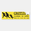 Search for illegal alien bumper stickers Border