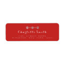 Search for grey and white return address labels Silver